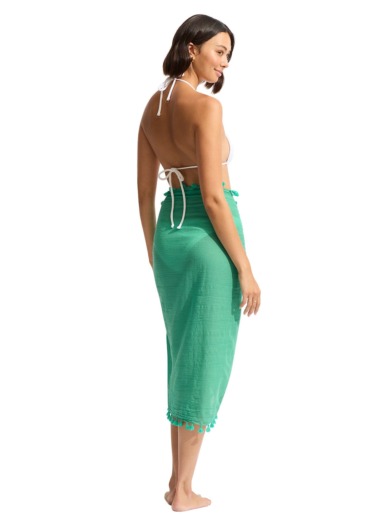 Beach Edit Cotton Gauze Sarong SARONG SEAFOLLY