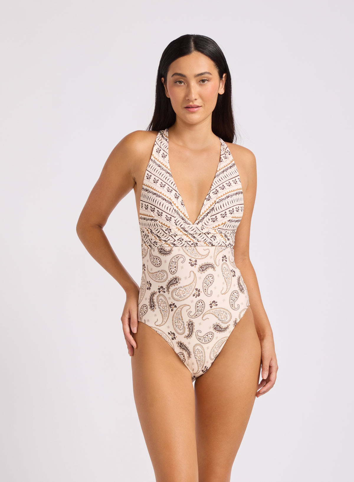Drift Club Bandana Cross Back One Piece