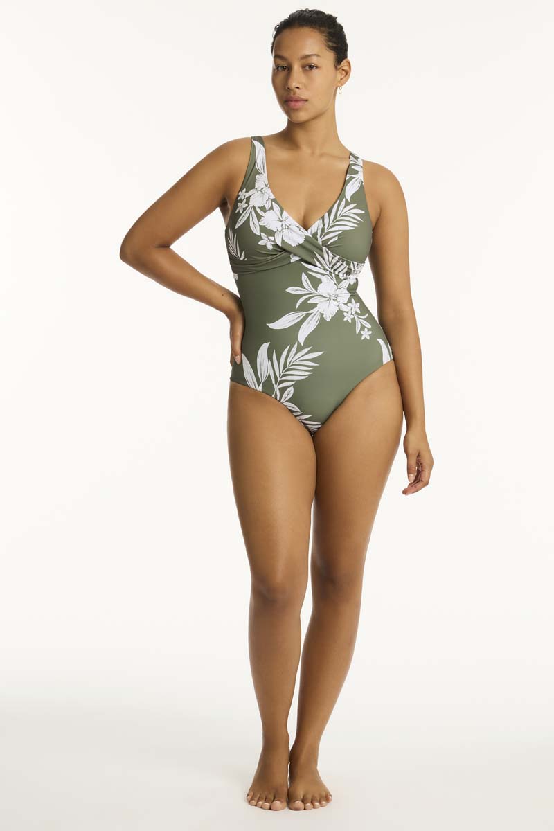 Aloha Cross Front Multifit One Piece