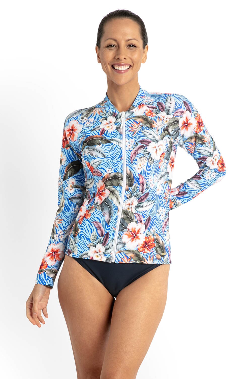 Africa Zip Front Rash Vest SUN PROTECTION JANTZEN 