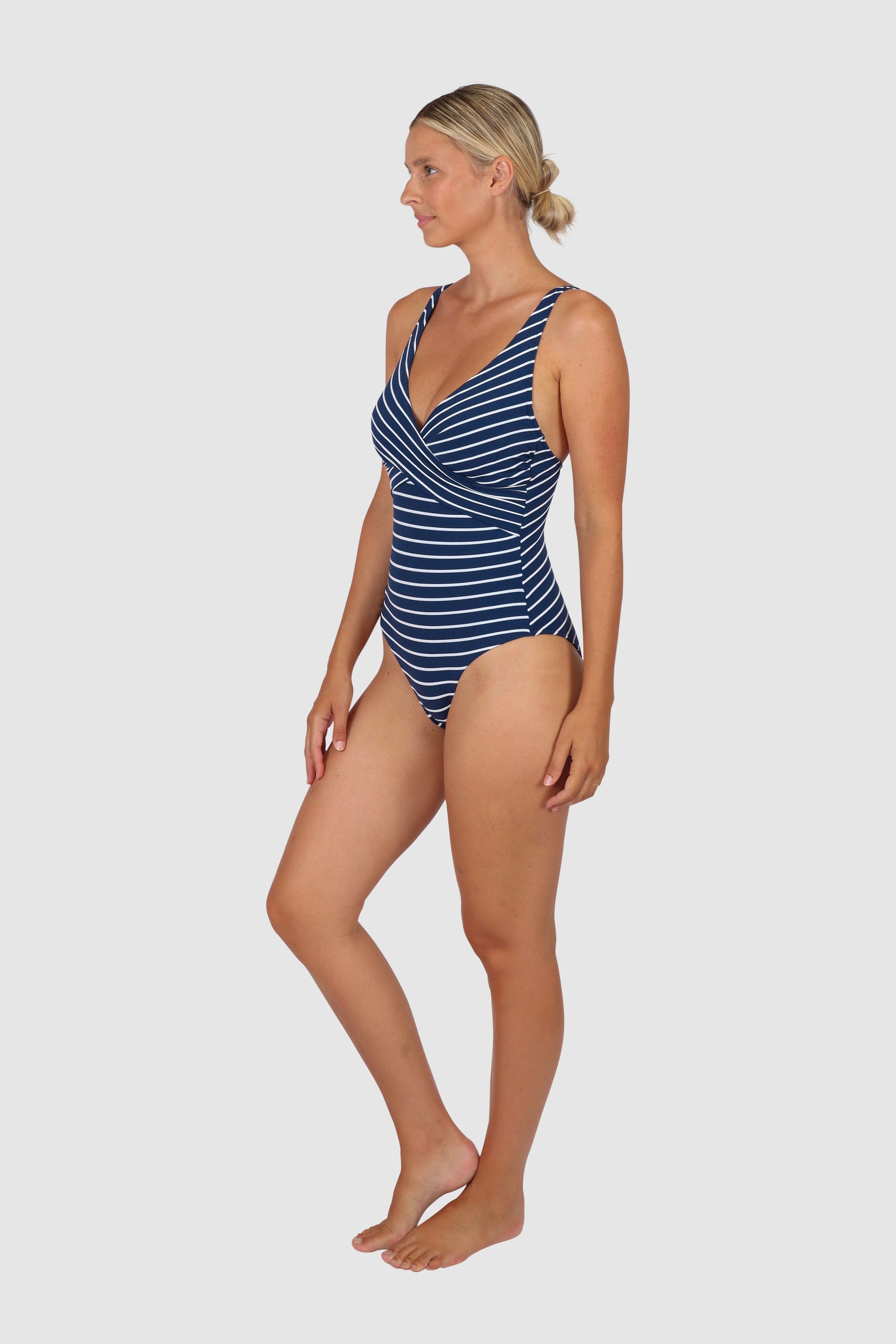 All Aboard D-E Wrap One Piece SWIM 1PC BAKU 