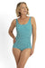 Alo Pintuck Mastectomy One Piece SWIM 1PC JANTZEN 10 JEWEL 