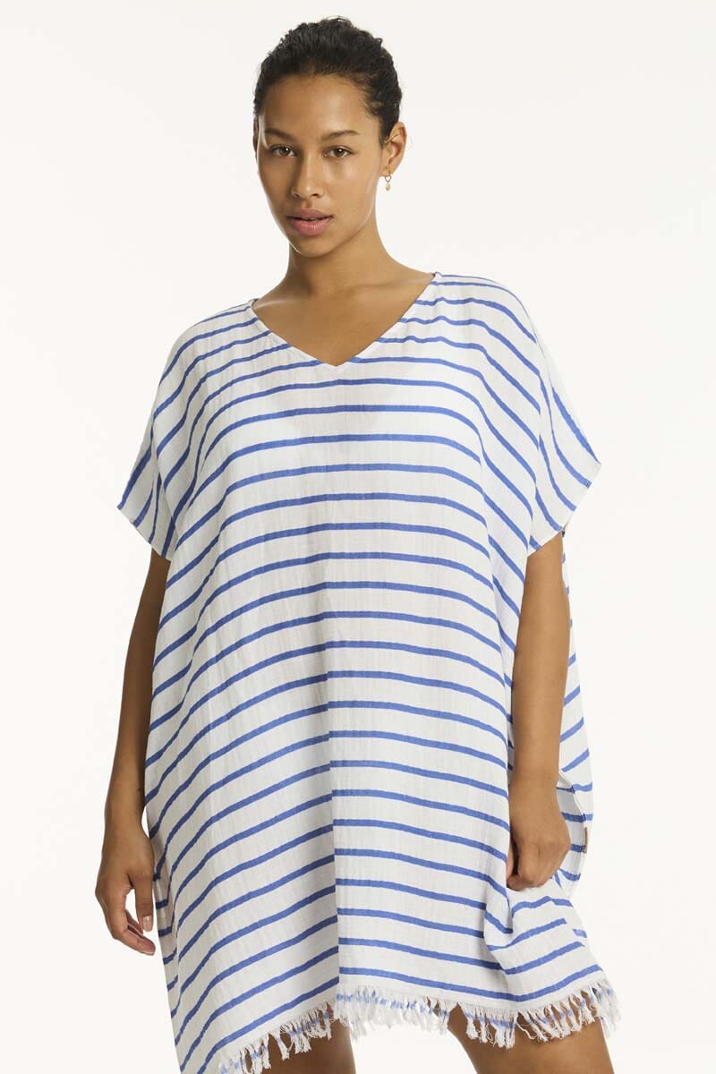 Amalfi Cotton Kaftan KAFTAN SEA LEVEL 