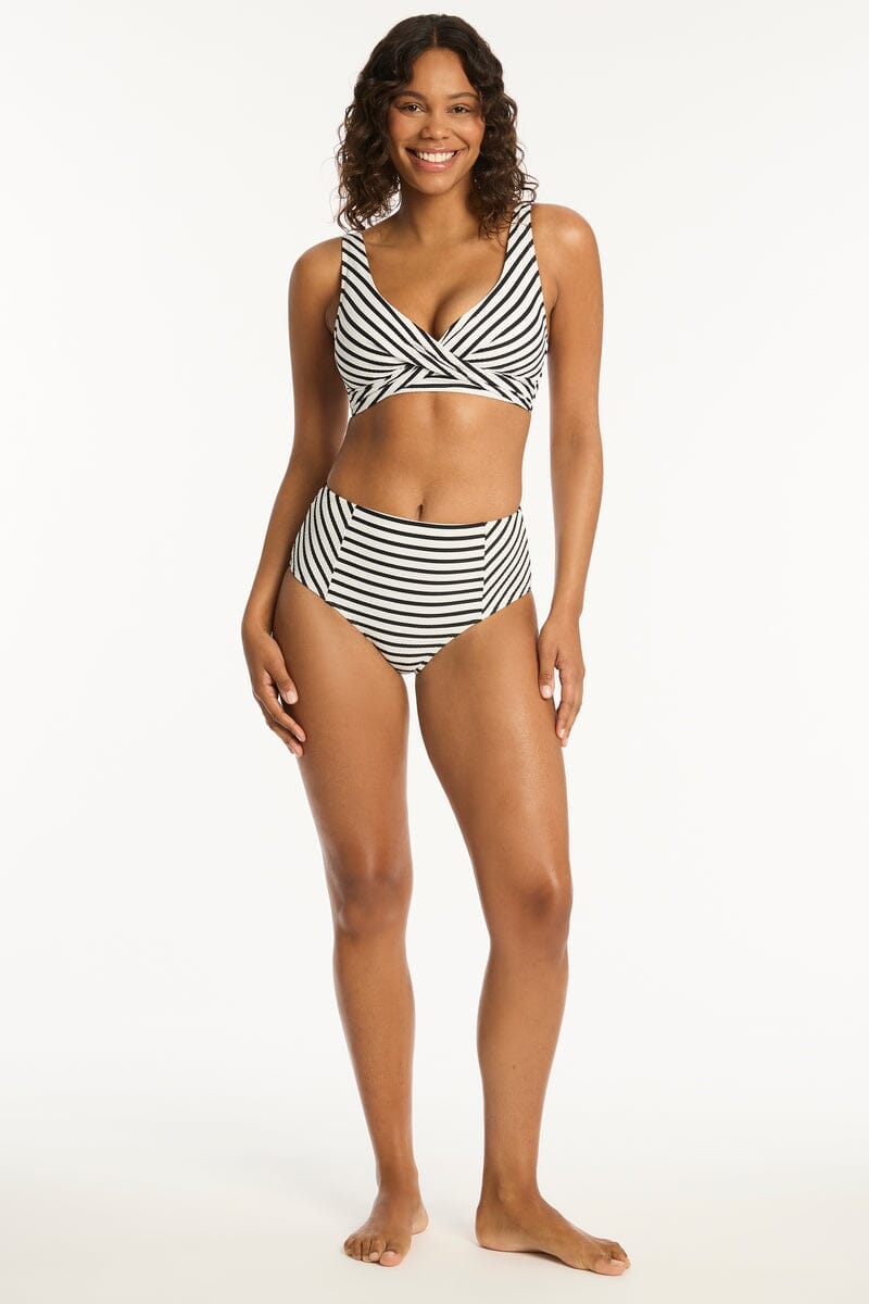 Amalfi Cross Front Multifit Bra Top SWIM TOP SEA LEVEL 