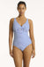 Amalfi Cross Front Multifit One Piece SWIM 1PC SEA LEVEL 