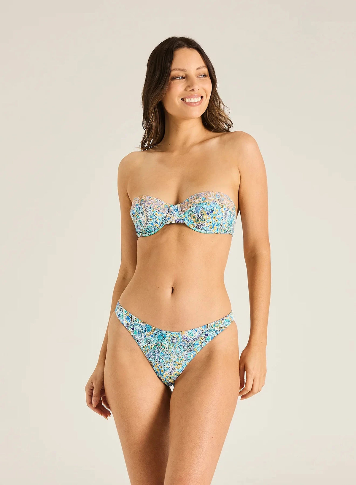 Anara Holly/High Elle 2pc SWIM 2PC TIGERLILY XS PRINT 