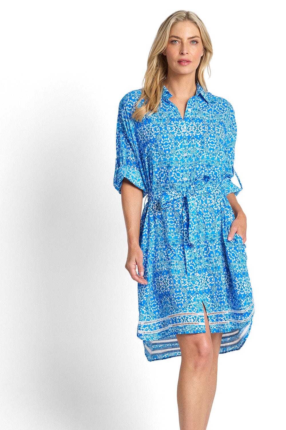 Bazaar Ladder Button Dress OVERSWIM JANTZEN 