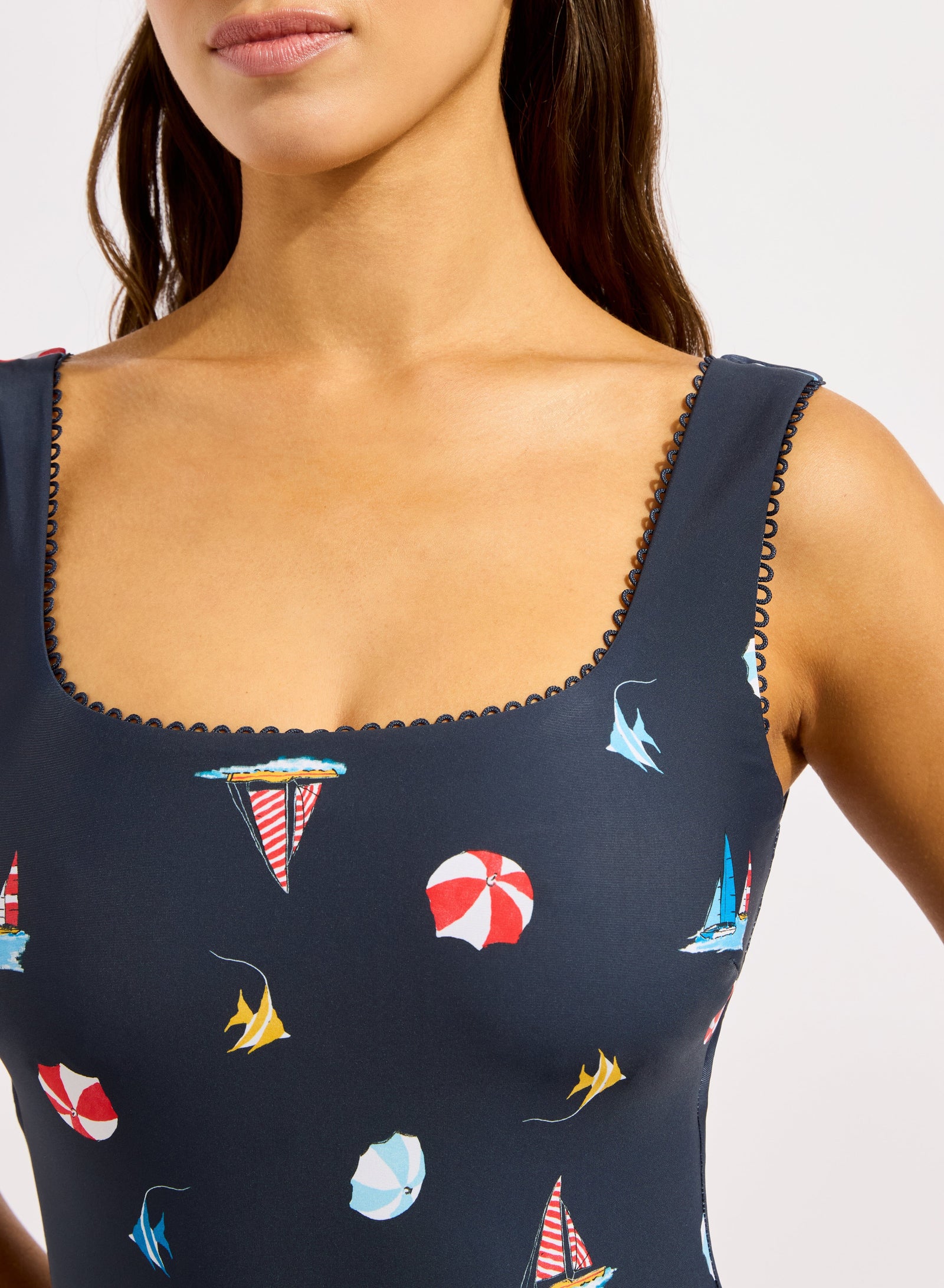 Beach Club DD One Piece SWIM 1PC SEAFOLLY 