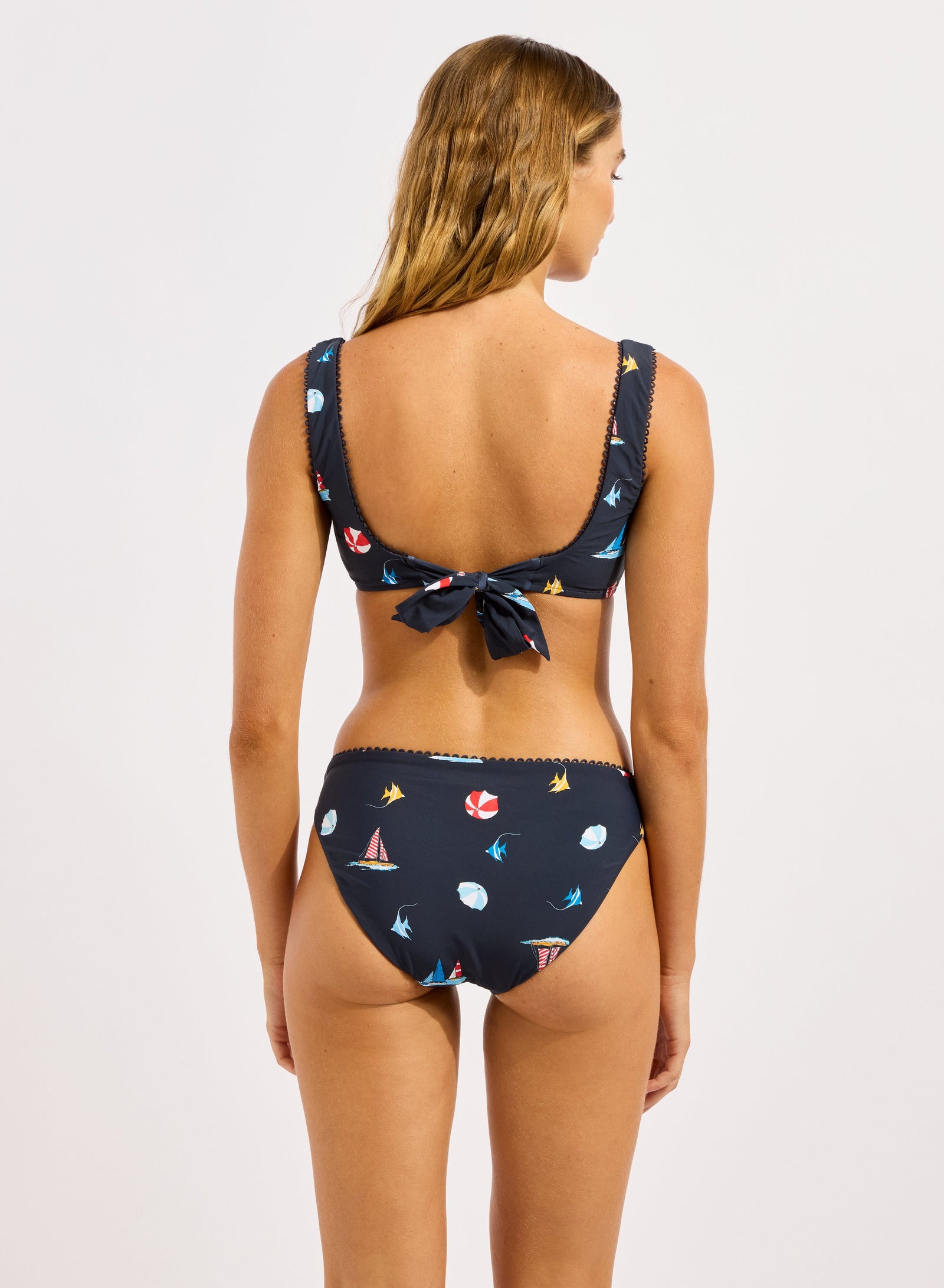 Beach Club Square Neck Tank Bra SWIM TOP SEAFOLLY 