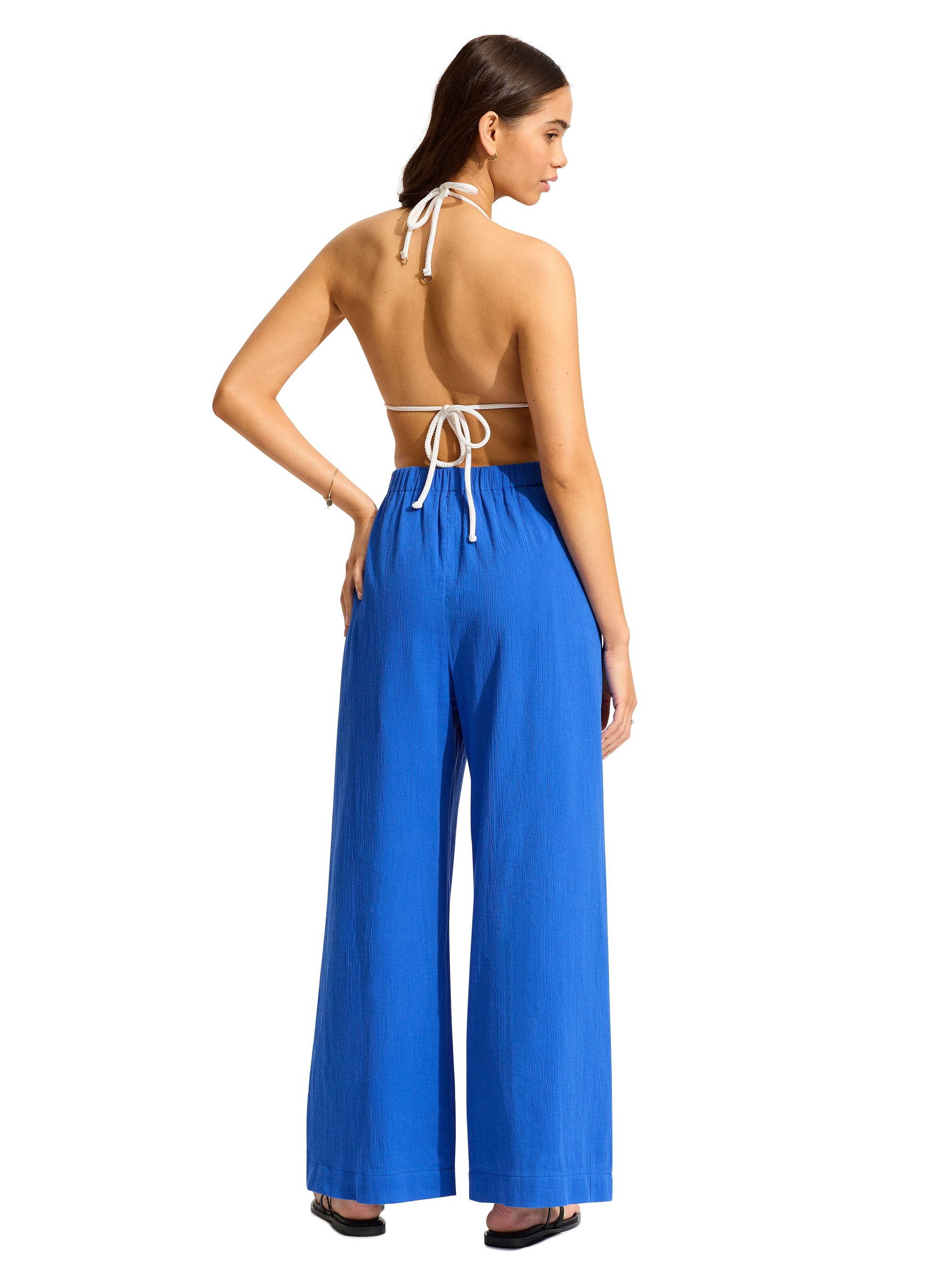 Beach Edit Crinkle Beach Pant PANT SEAFOLLY 