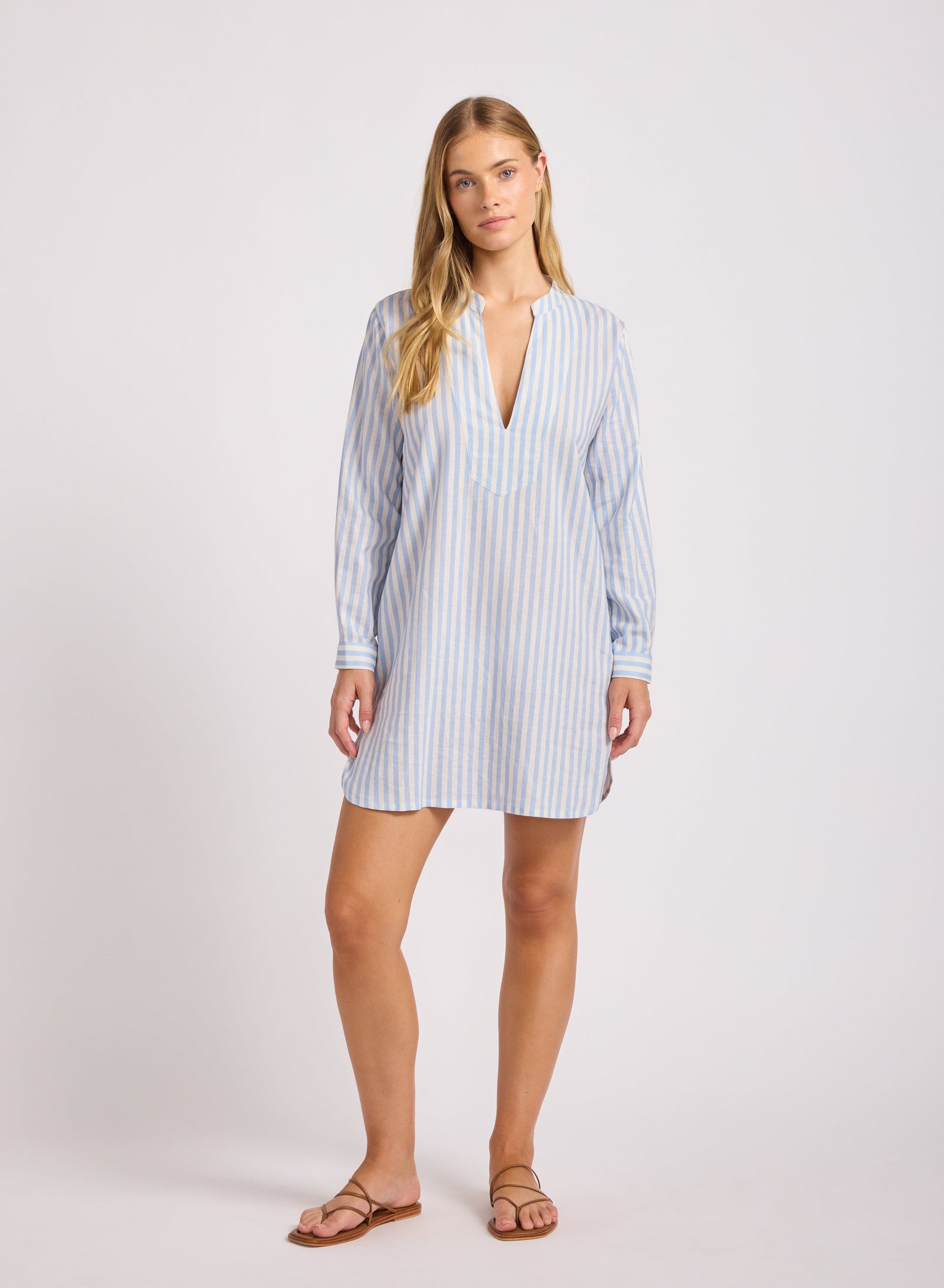 Beach Edit Stripe Boxy Mini Dress CLOTHING SEAFOLLY 