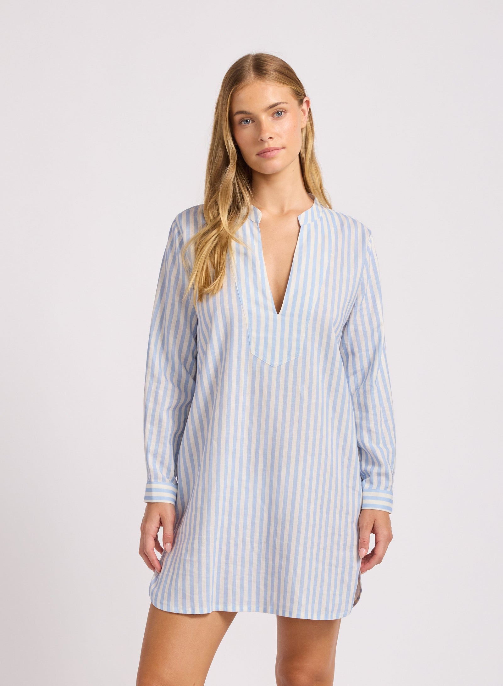 Beach Edit Stripe Boxy Mini Dress CLOTHING SEAFOLLY 