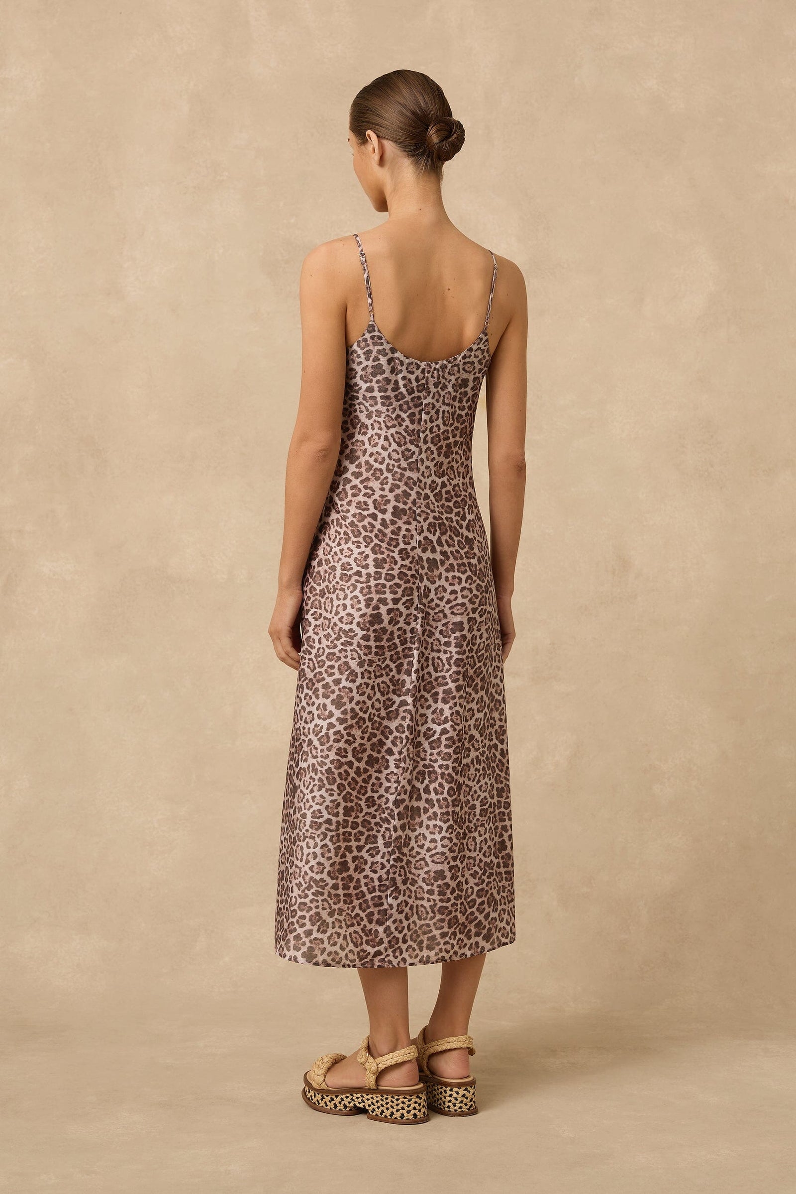 Belle Midi Slip Dress CLOTHING MONTE AND LOU 
