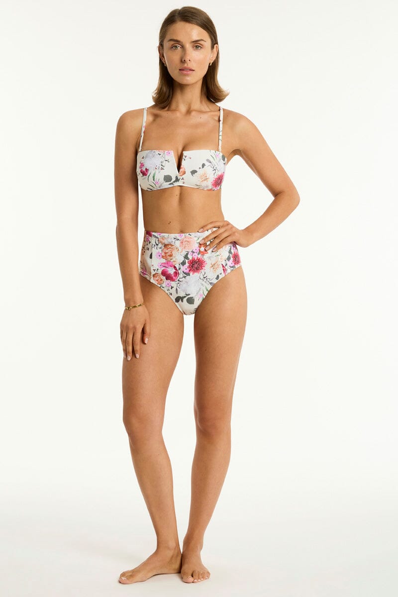 Belle Panelled High Waist Pant SWIM PANT SEA LEVEL 