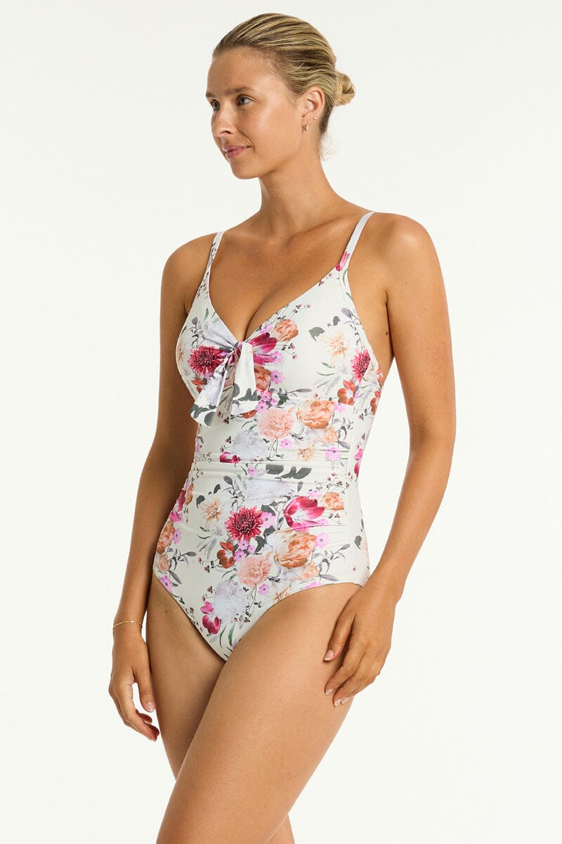 Belle Tie Front DD/E Cup One Piece SWIM 1PC SEA LEVEL 