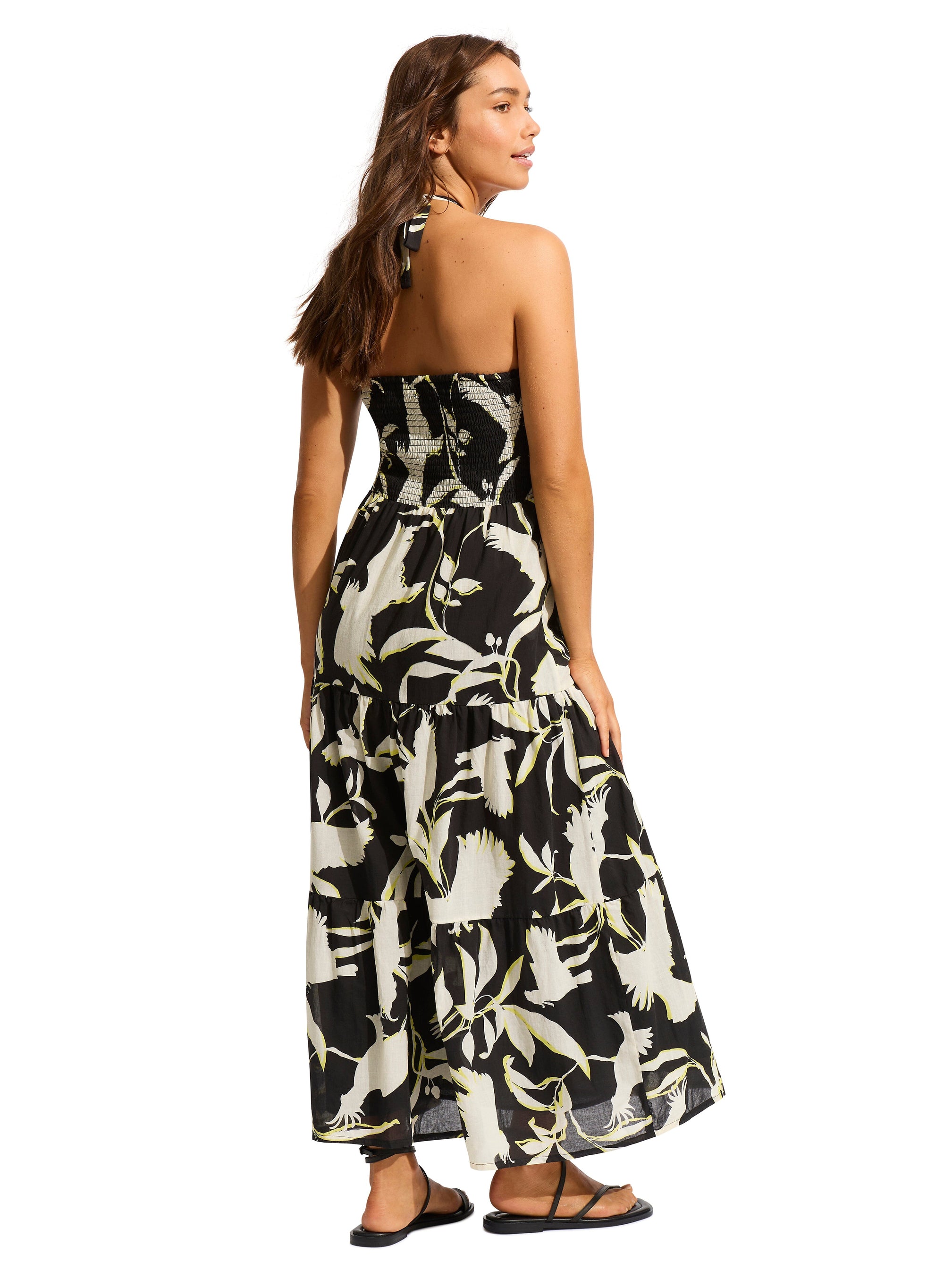 Birds of Paradise Maxi Dress SWIM 1PC SEAFOLLY 