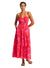 Birds of Paradise Maxi Dress SWIM 1PC SEAFOLLY XS CHILLI RED 