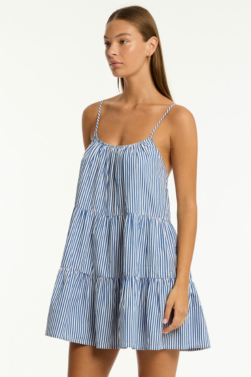 Boathouse Tie Back Short Sundress OVERSWIM SEA LEVEL 