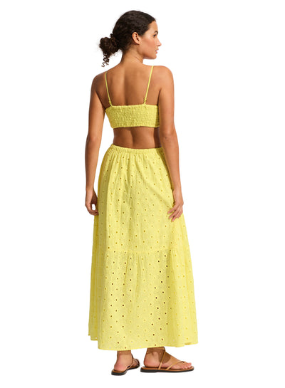 Broderie Maxi Skirt CLOTHING SEAFOLLY
