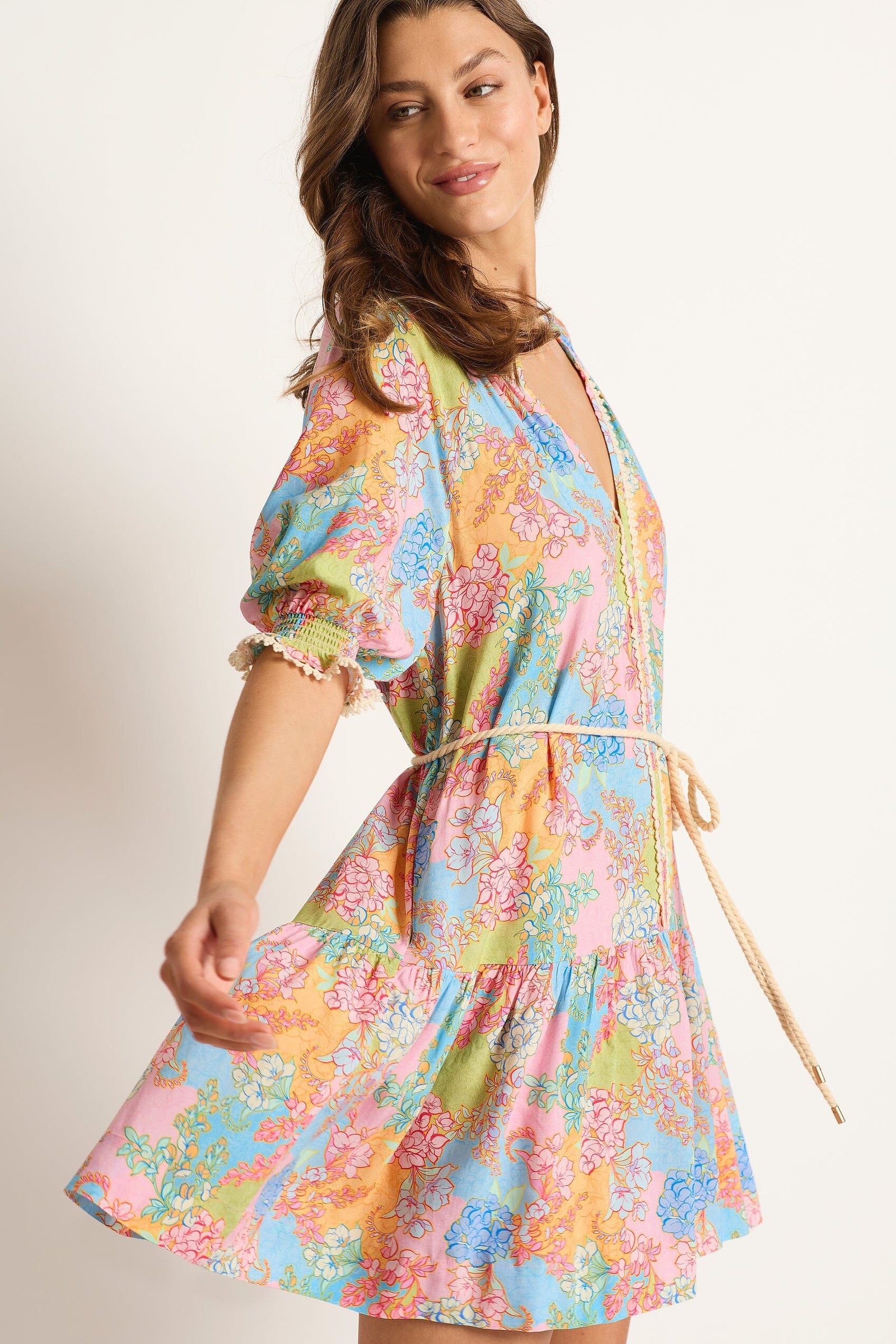 Cassata Mini Dress DRESS MONTE AND LOU 