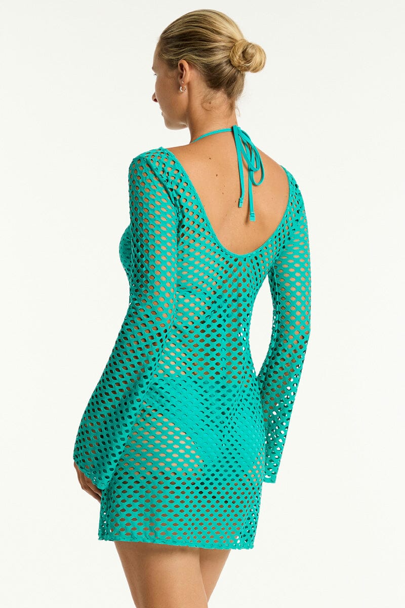Castaway Mesh Cover Up OVERSWIM SEA LEVEL 