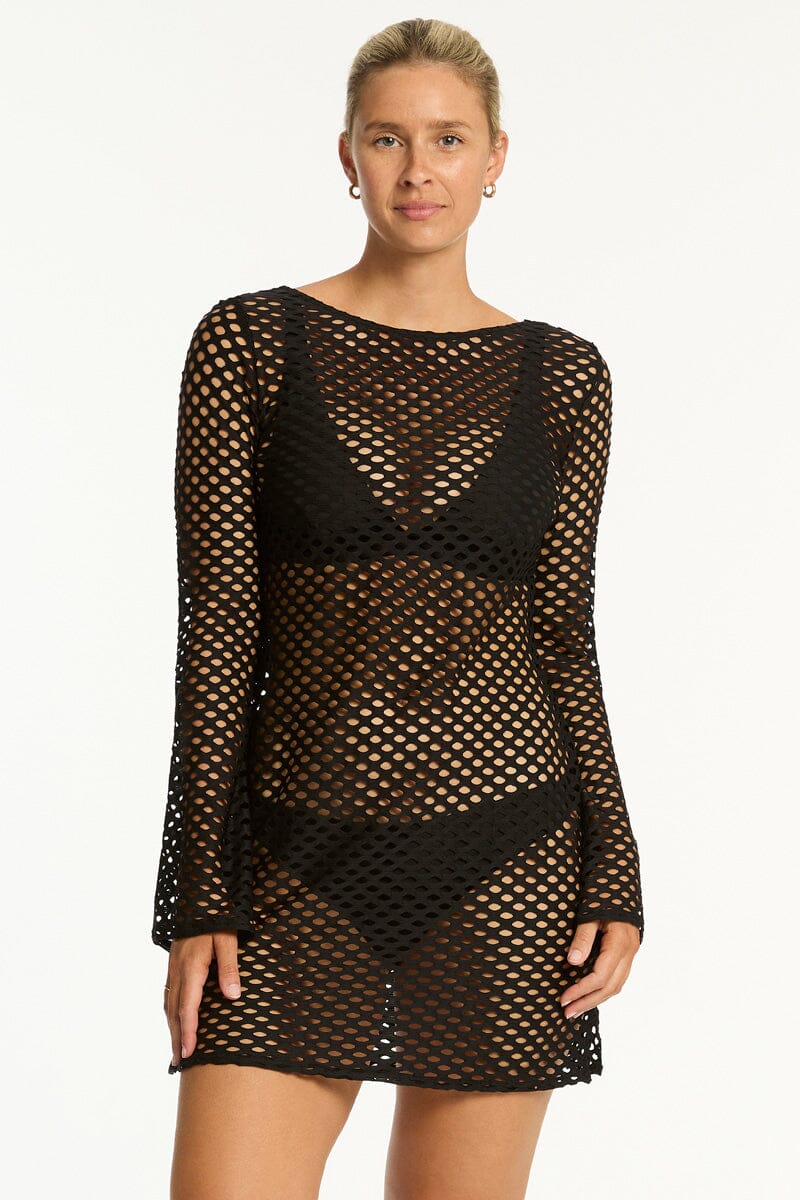 Castaway Mesh Cover Up OVERSWIM SEA LEVEL 