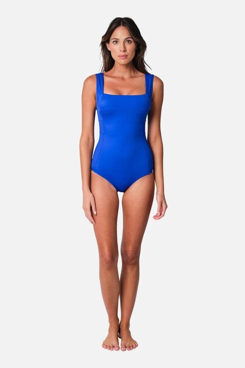 Classic Square Neck One Piece SWIM 1PC UNE PIECE 8 WATEGOS BLUE 