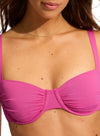 Collective Ruched Underwire Bra SWIM TOP SEAFOLLY