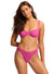 Collective Ruched Underwire Bra SWIM TOP SEAFOLLY 8 HOT PINK 