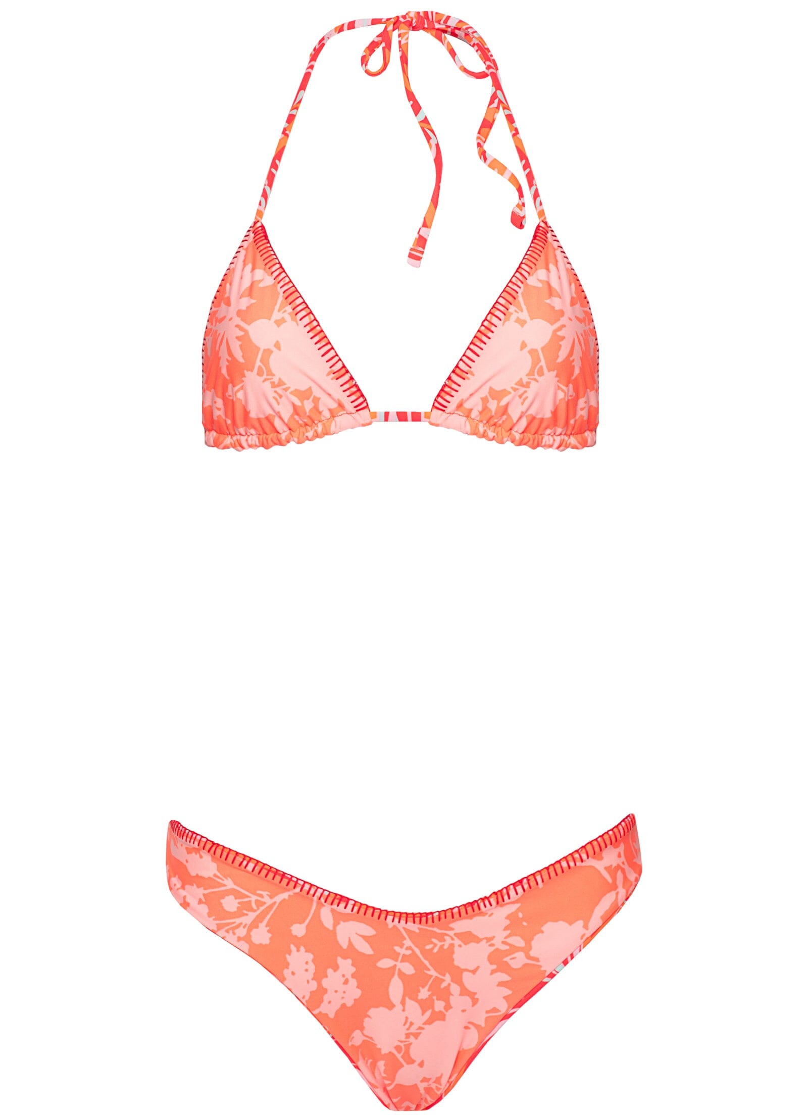 Coral Foliage Flirt Bottom SWIM PANT MAAJI 