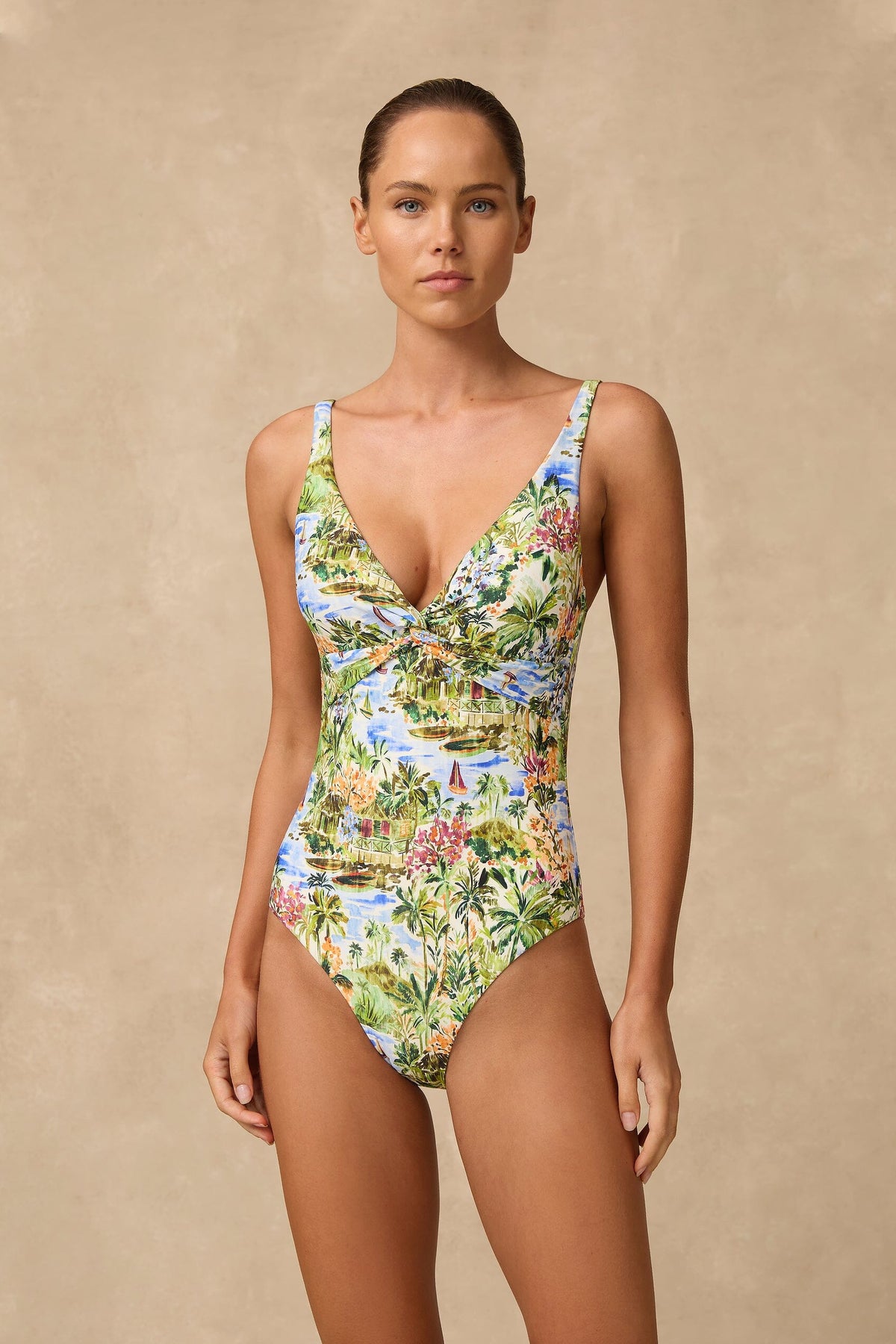 Costa Multi Fit Twist One Piece SWIM 1PC MONTE AND LOU 8 PRINT 