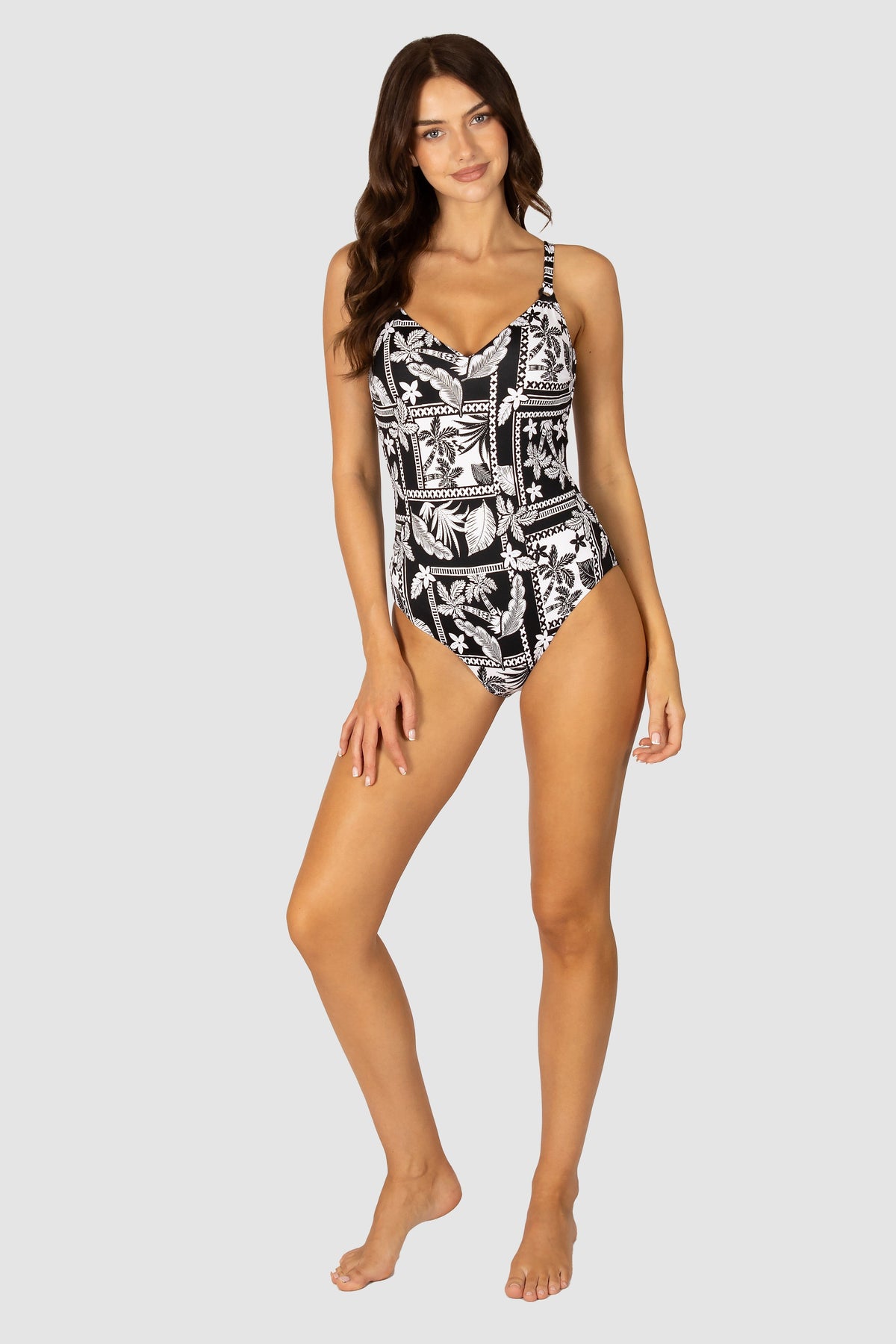 Cruz Del Mar D.E U.W One Piece SWIM 1PC BAKU 10 BLACK 