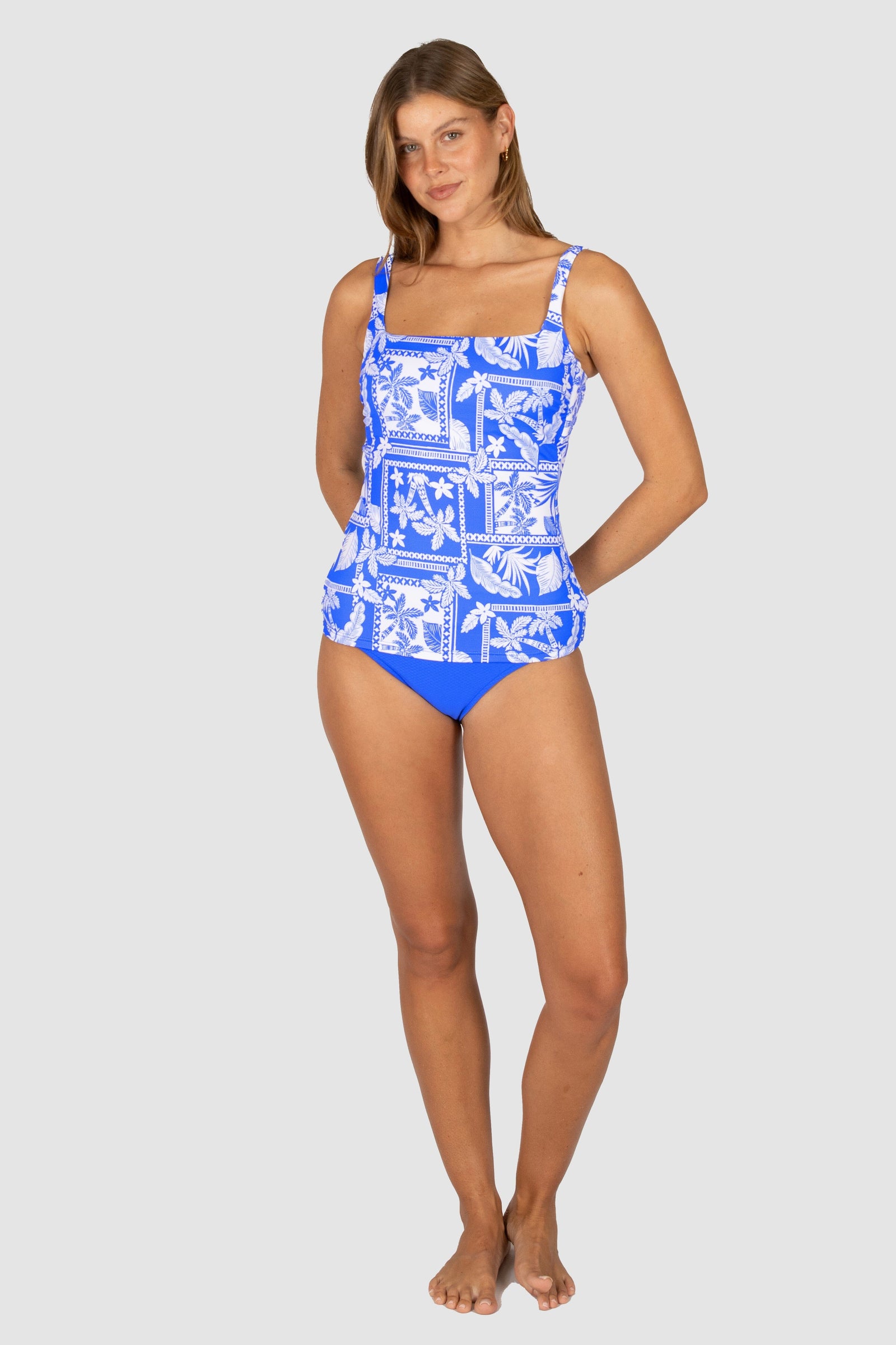 Cruz Del Mar Multi Singlet SWIM SINGLET BAKU 10 ELECTRIC 