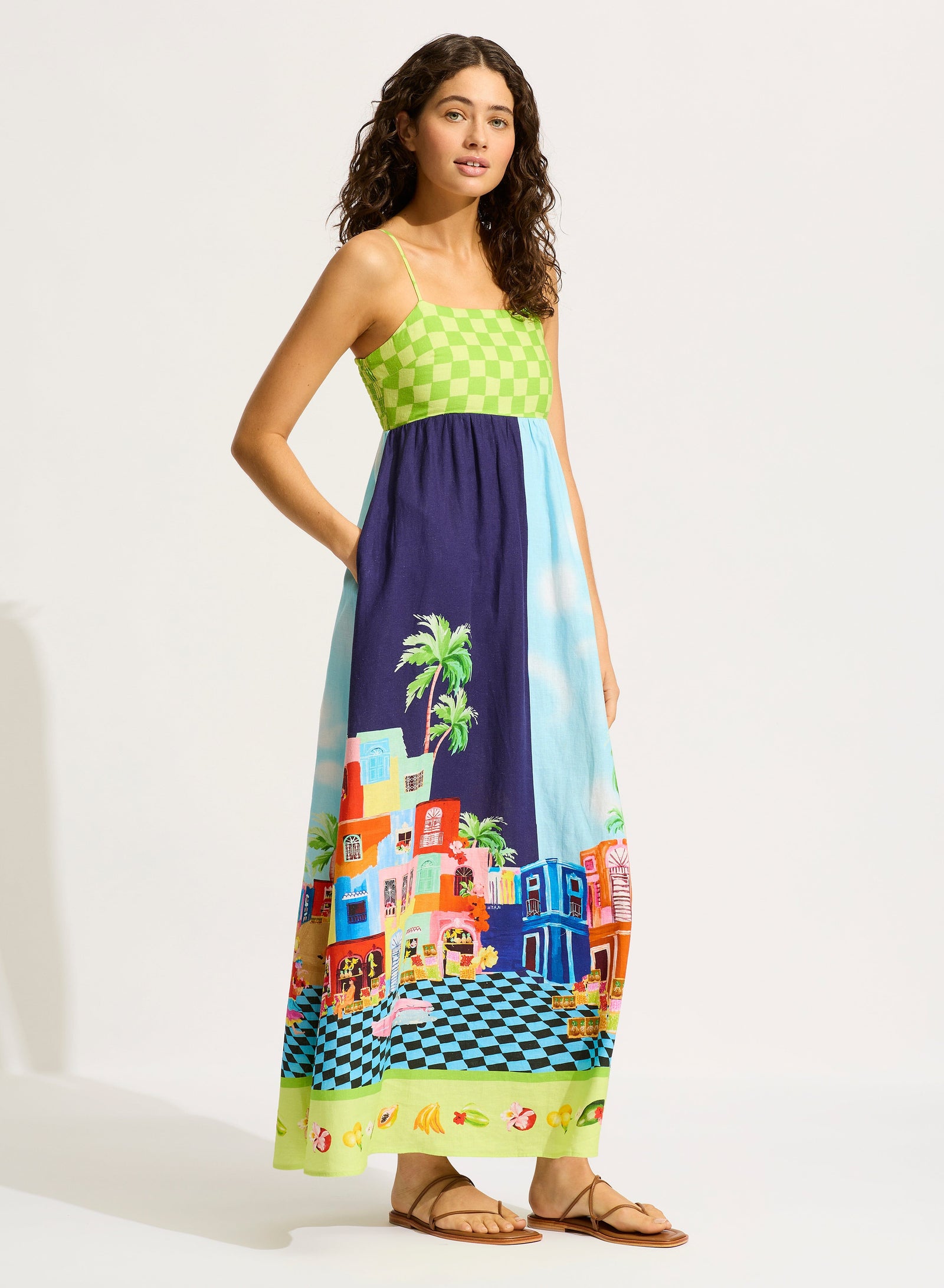 Cuba Maxi Dress OVERSWIM SEAFOLLY 
