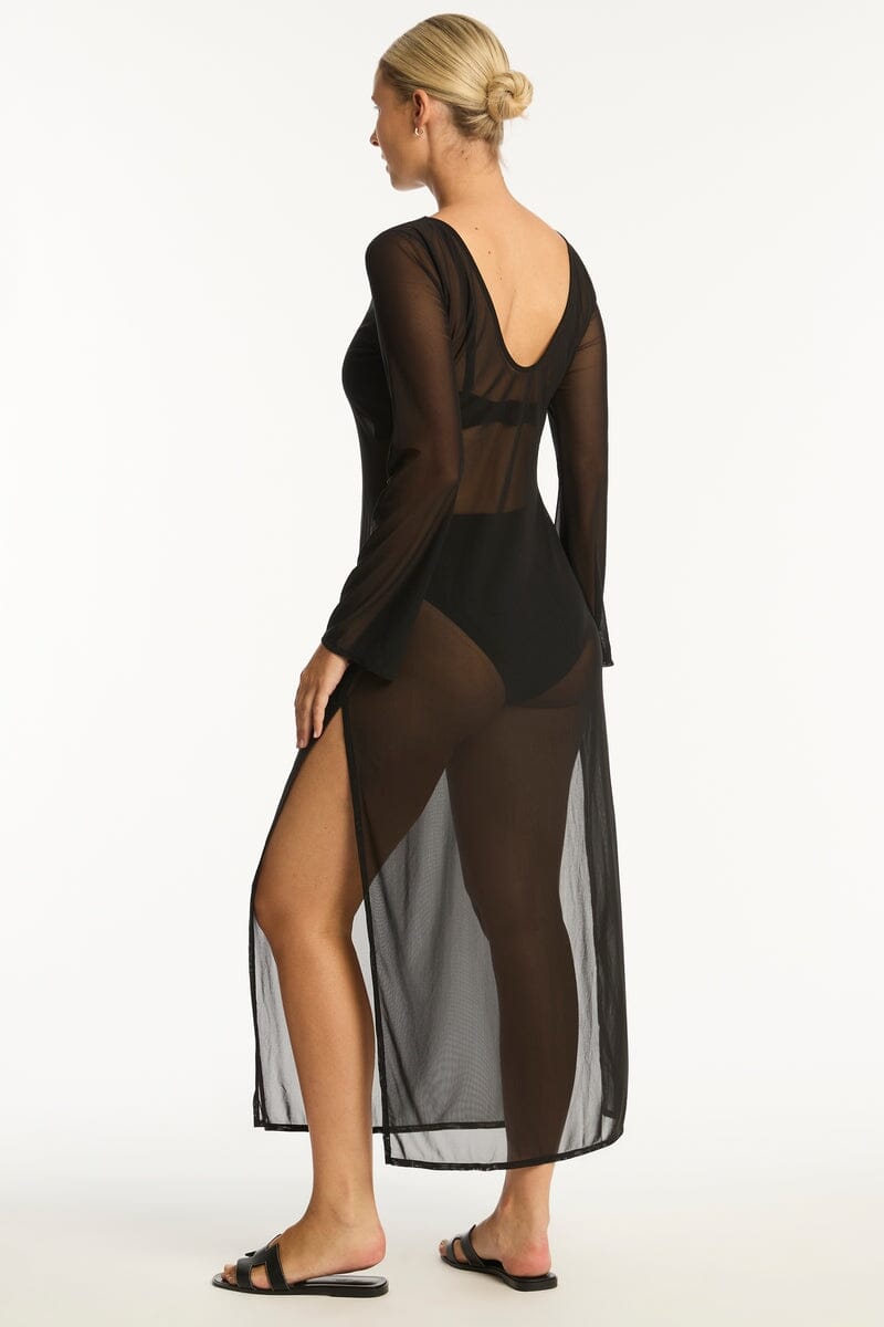 Day Club Mesh Long Dress OVERSWIM SEA LEVEL 