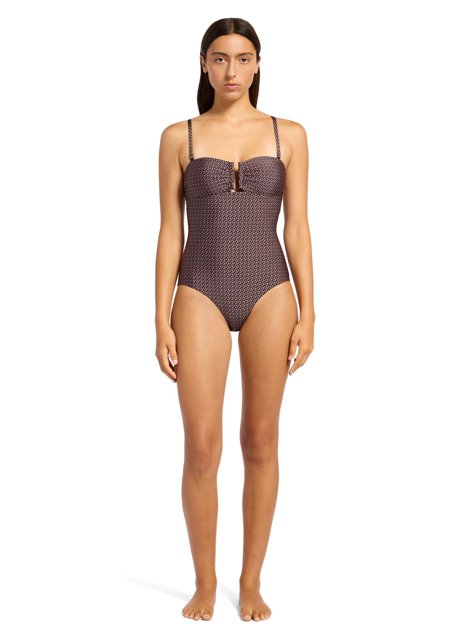 DESERT GEO BANDEAU 1PCE SWIM 1PC JETS 
