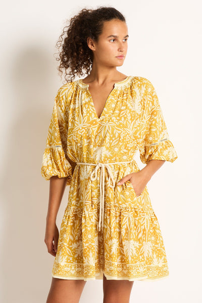 Desert Gold Mini Dress DRESS MONTE AND LOU