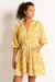 Desert Gold Mini Dress DRESS MONTE AND LOU 