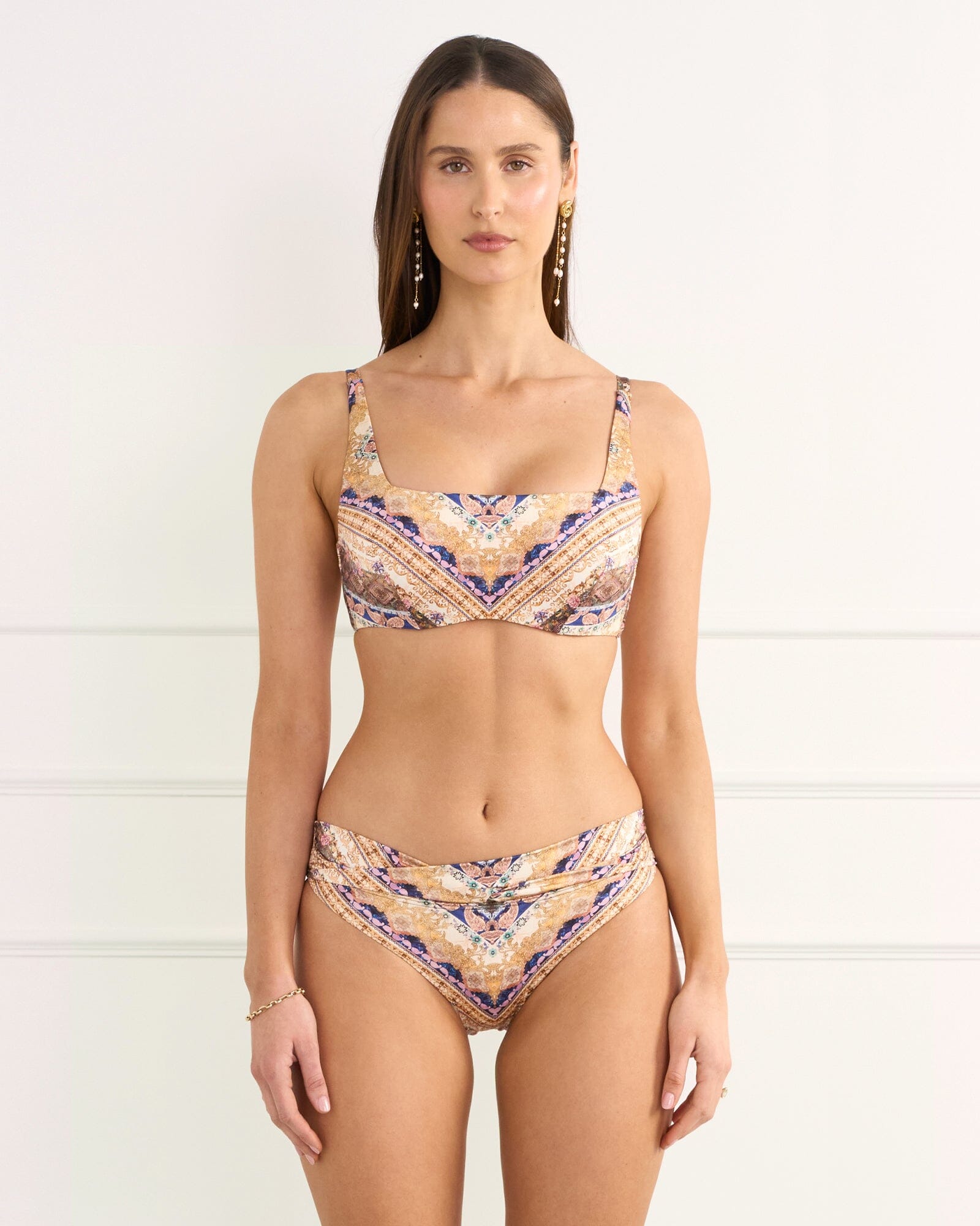 Entramado Charlize Classic Pant SWIM PANT AQUA BLU 10 MULTI 