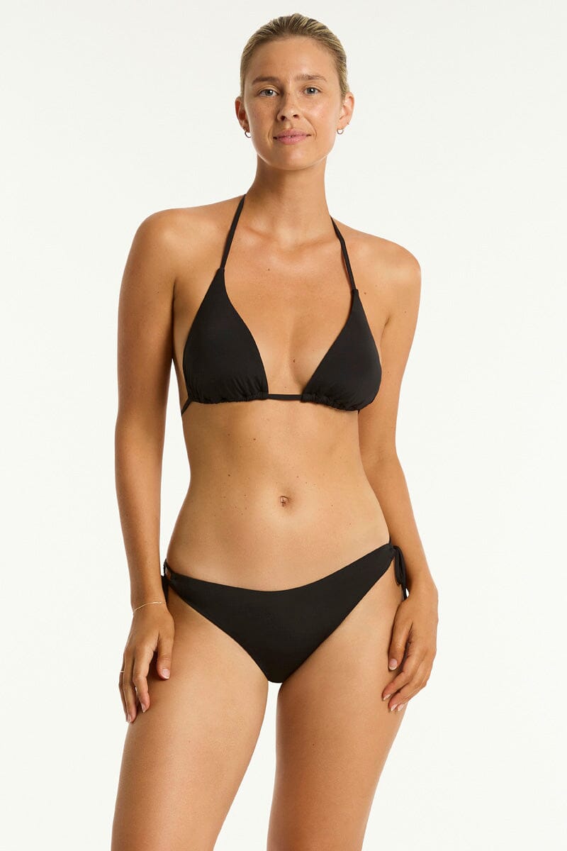 Essentials Edit D Cup Tri Top SWIM TOP SEA LEVEL 8 BLACK 