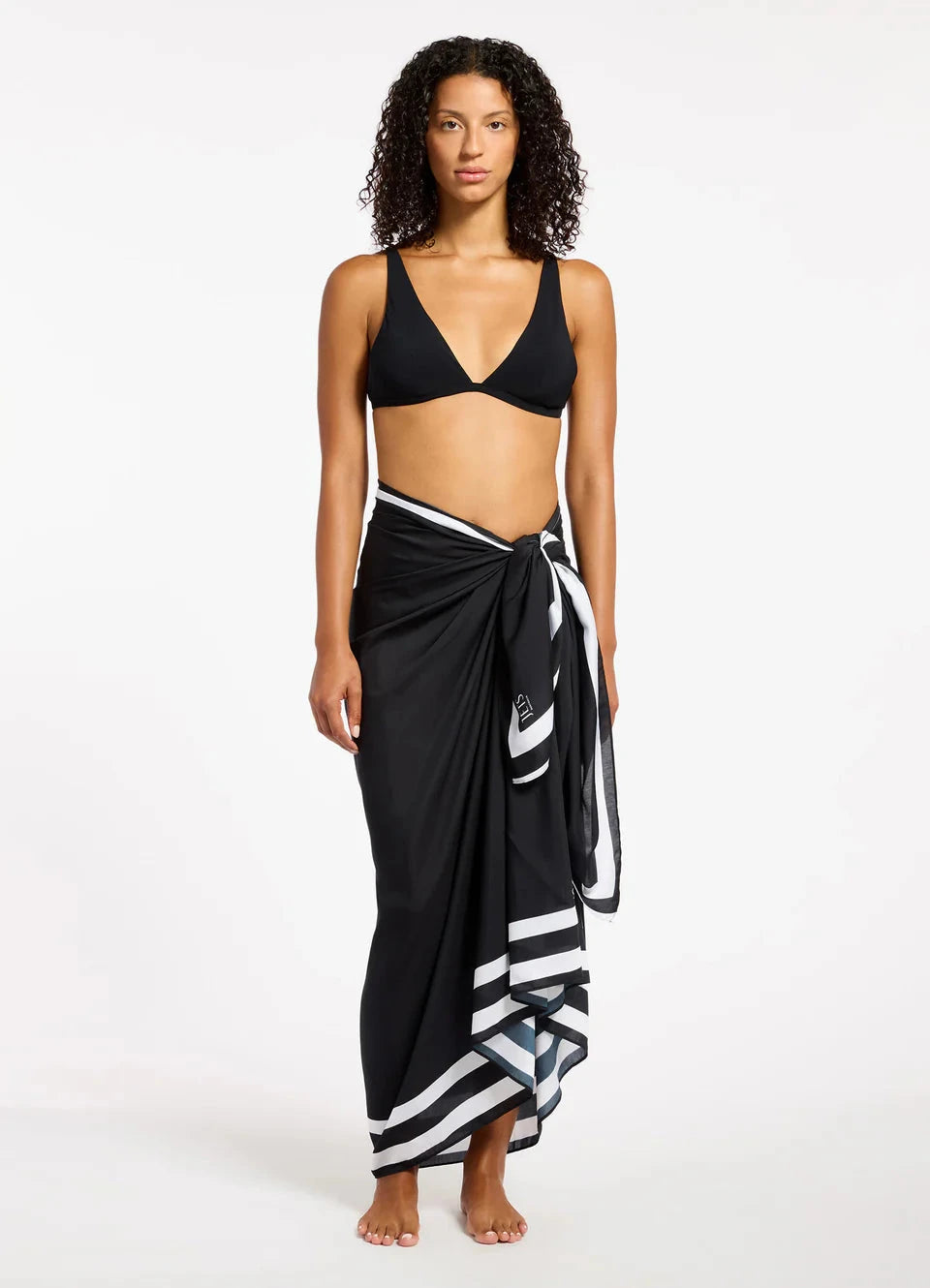 Eternal Long Sarong SARONG JETS O/S BLACK 