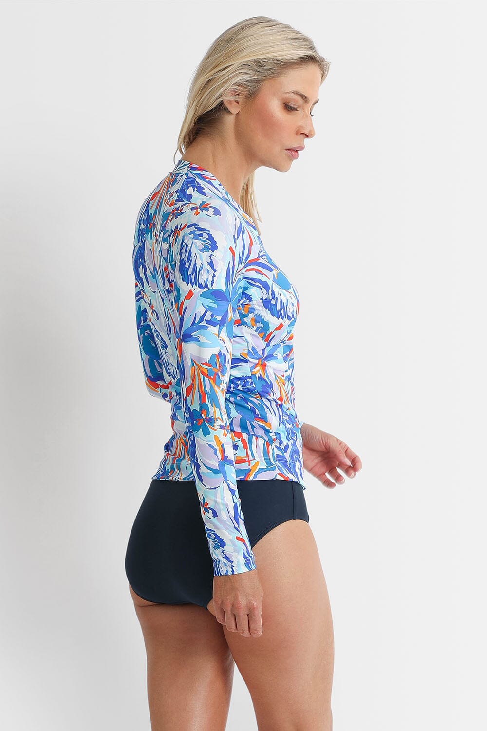 Festival Long Sleeve Mast Rashie SUN PROTECTION JANTZEN 
