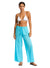 Garden Party Cotton Beach Pant CLOTHING SEAFOLLY XS ATOLL BLUE 