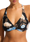 Garden Party Wrap Front F Cup Bra SWIM TOP SEAFOLLY