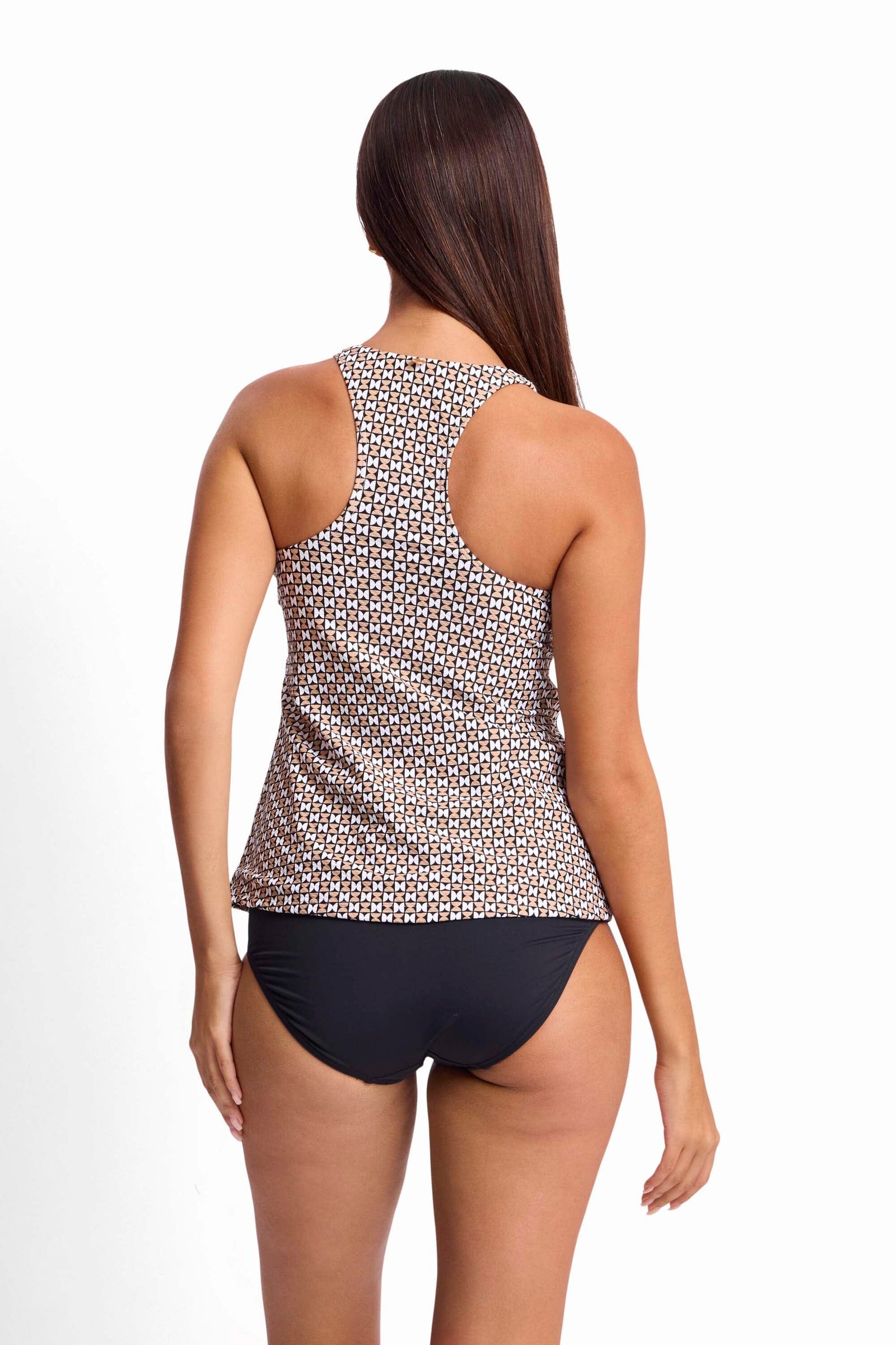 Geomath High Neck Mast Singlet SWIM SINGLET SUNSEEKER 