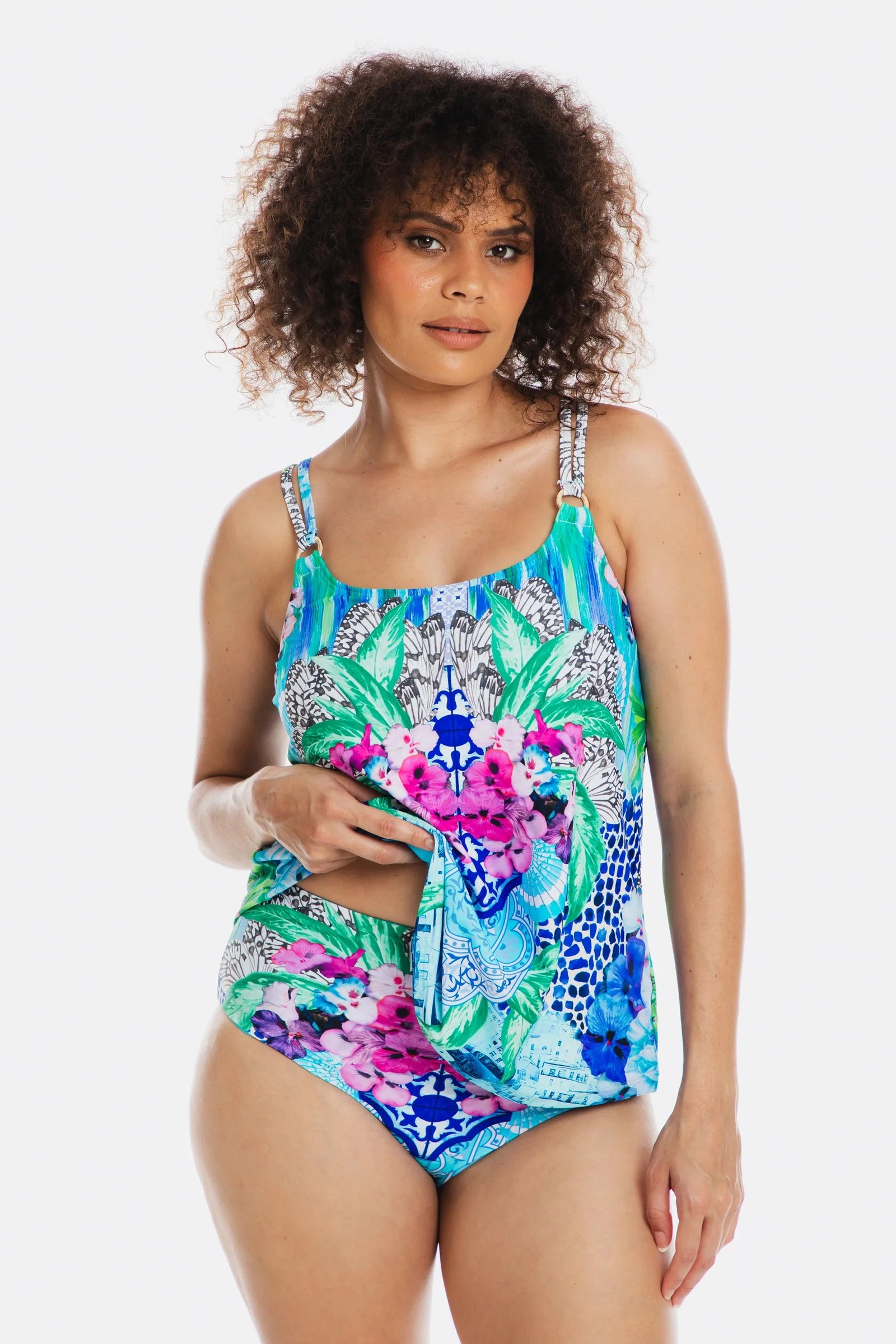 Granada Tankini A Line Set 2Pc SWIM 2PC TOGS 10 MULTI 
