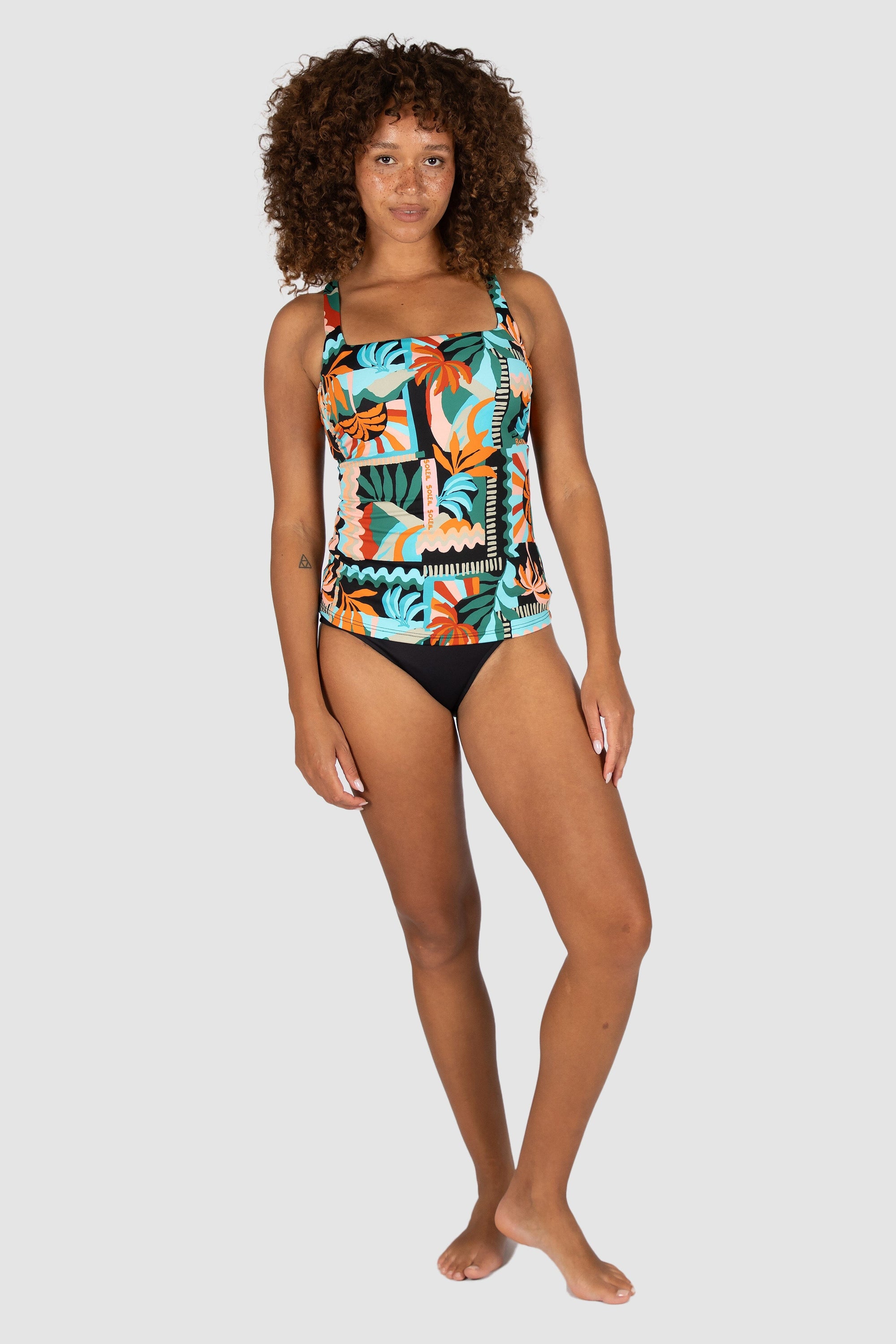 Grenada Multi Singlet SWIM SINGLET BAKU 10 BLACK 