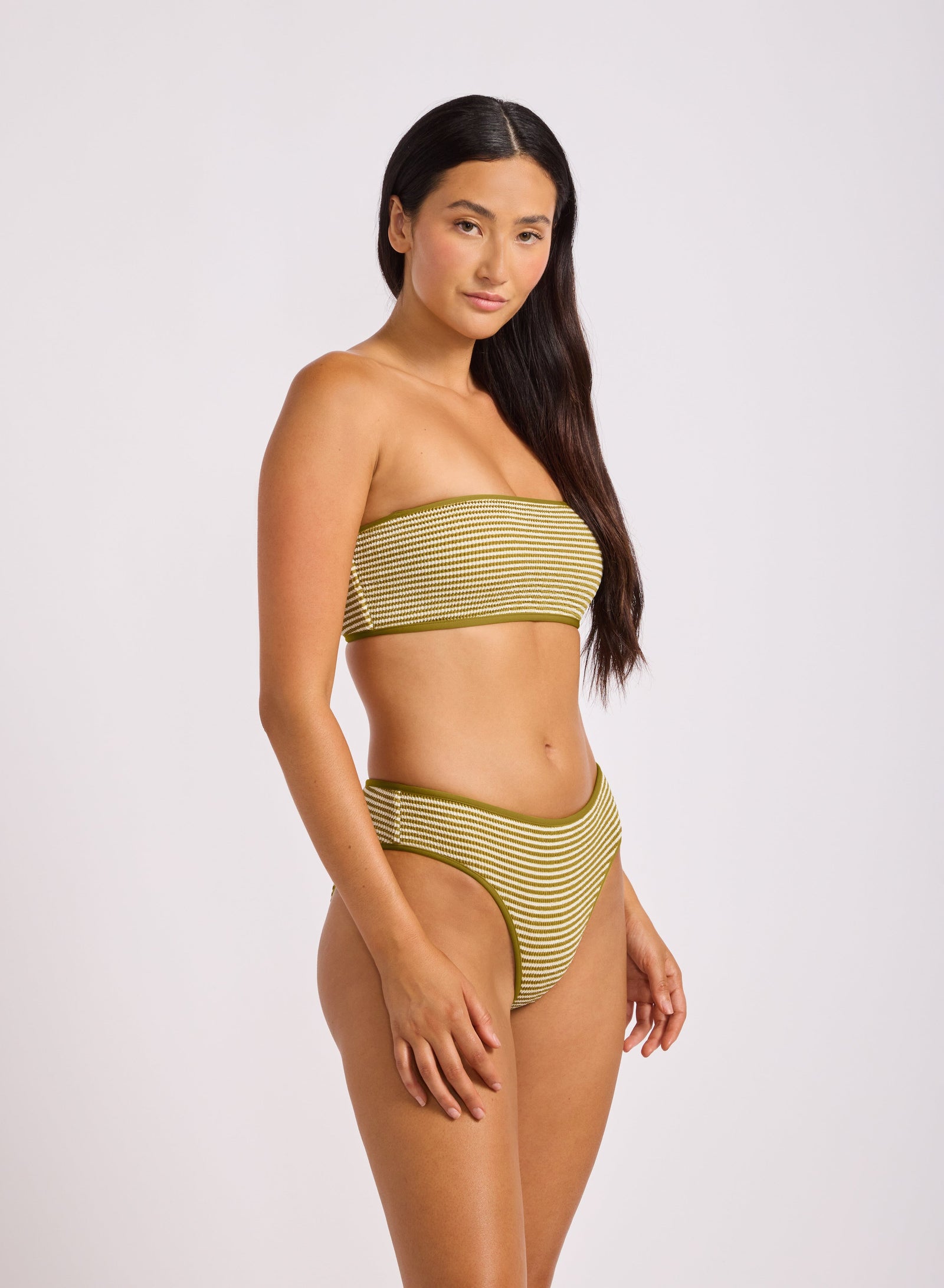 Horizons Tube Top SWIM TOP SEAFOLLY 8 GUACAMOLE 
