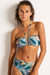 Huahine Up To A DD/E Coral Edge Bandeau SWIM TOP MONTE AND LOU 