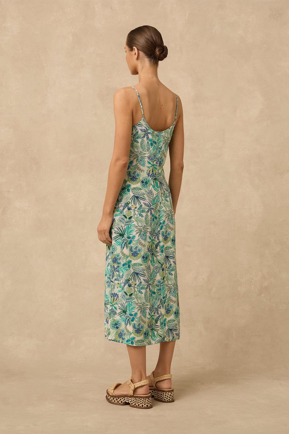 Hydra Midi Slip Dress CLOTHING MONTE AND LOU 